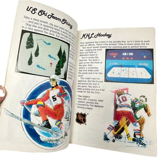 Intellivision Mattel Lot 5 Brochures Manuals NBA Baseball Basketball - Picture 8 of 10
